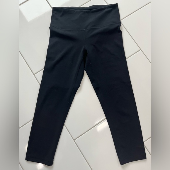 Zella Crop Black Leggings - Picture 3 of 5